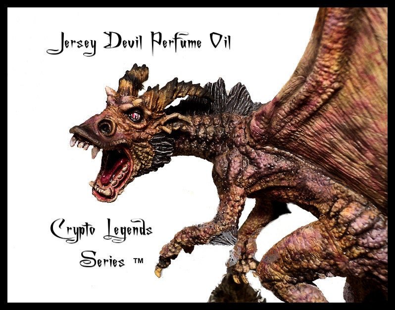 Jersey Devil Perfume Oil - Cranberry, Pine, Soil, Moss, Fog, Dead Leaves, Myrrh - CRYPTO LEGENDS™ Series