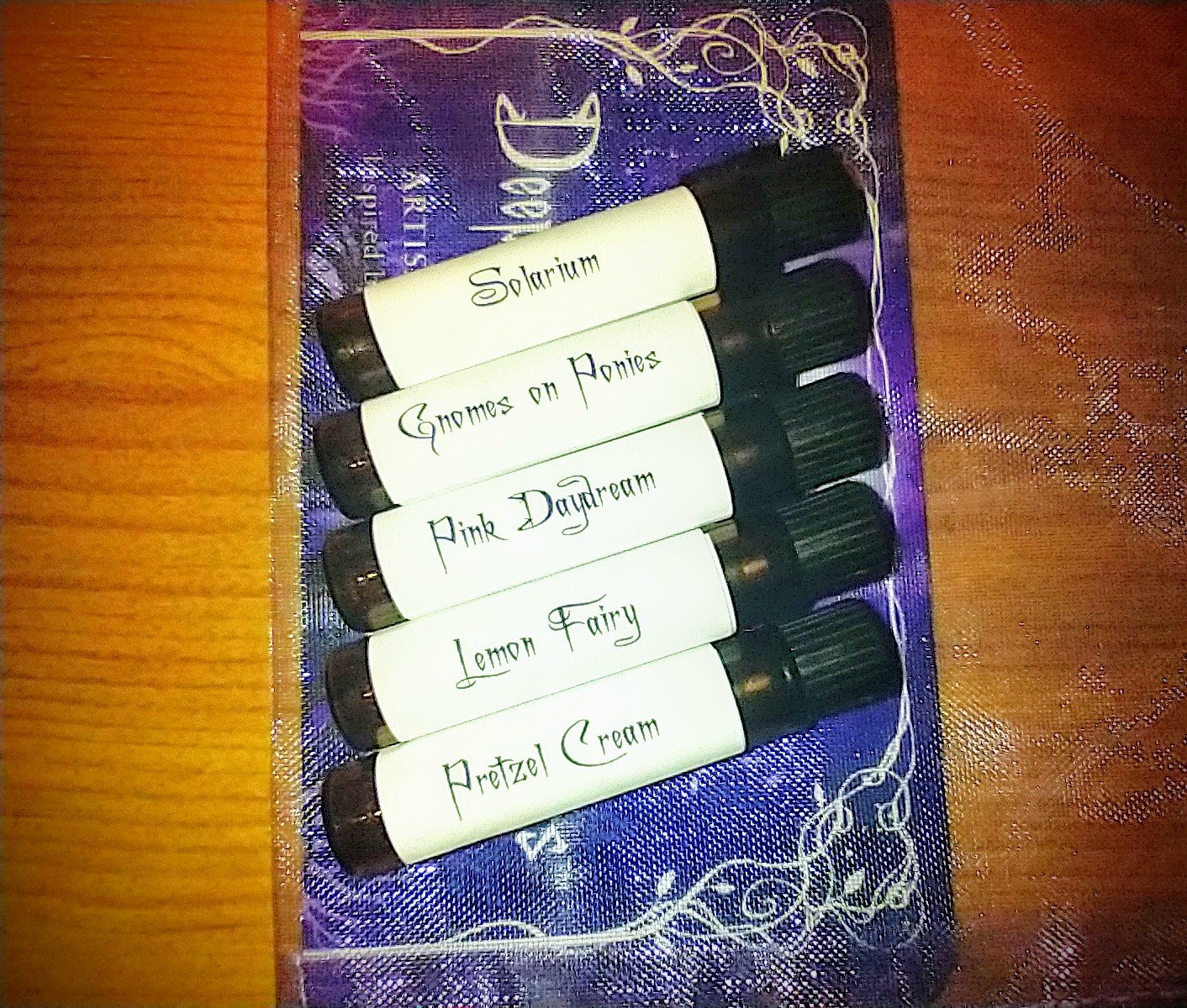 Sugar & Spice (and Some Weird Stuff)™ — 5 sample vials — Winter Perfume Sample Set